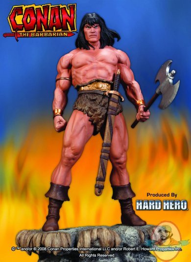 conan the barbarian comic book. Based on the comic book cover