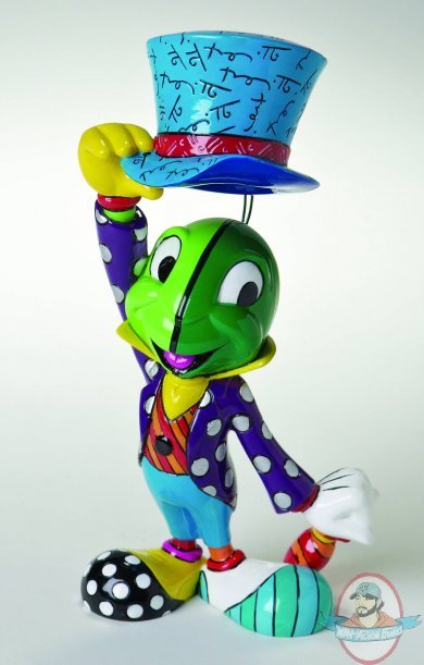 Jiminy Cricket 7 3 4 tall tipping his top hat Disney by Britto combines 