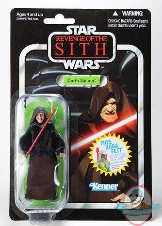 Hasbro Figurine Star Wars : Episode I : Hologramme Dark Sidious et droïde à