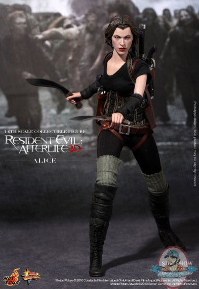 SKU Alice Resident Evil Afterlife Milla Jovovich 12inch Figure by Hot 