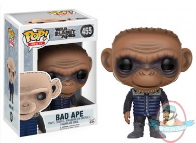 4 War For The Planet Of The Apes Funko Pop Set - # 26, 27, 28, 29 in Box